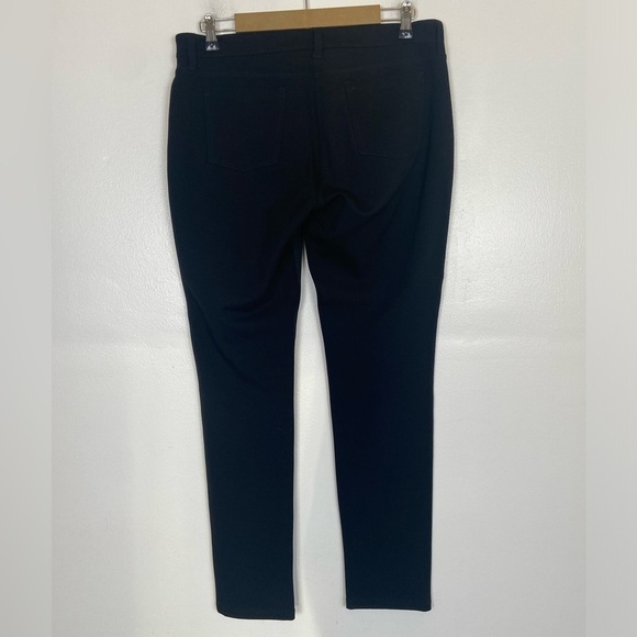 Eileen Fisher Women's jeggings Skinny Pants Size 12 Color Gray and Black - Picture 3 of 10